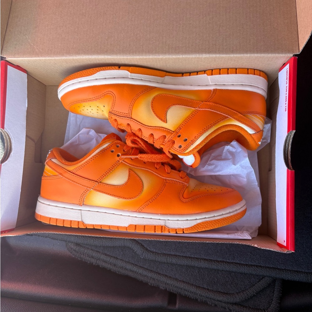 Nike Women’s Bright Orange Sneakers - Picture 6 of 6
